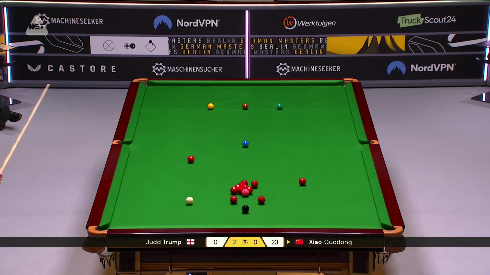 贾德·特鲁姆普VS肖国栋 2026斯诺克德国大师赛