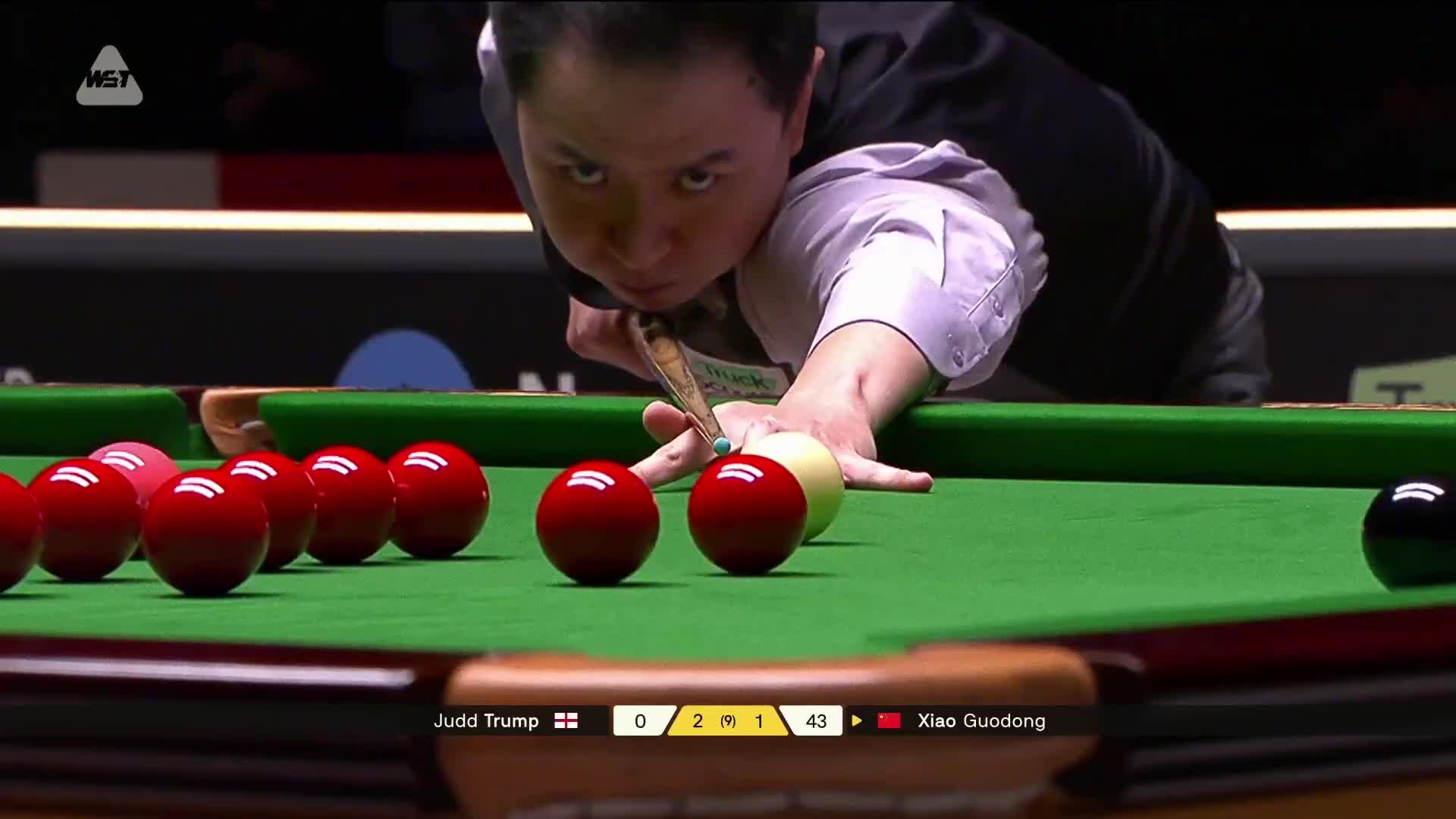 贾德·特鲁姆普VS肖国栋 2026斯诺克德国大师赛