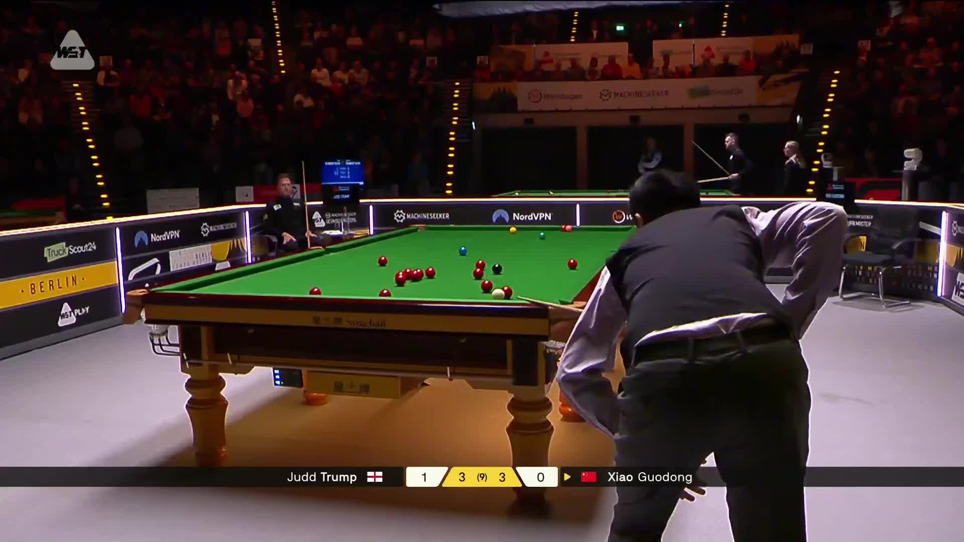 贾德·特鲁姆普VS肖国栋 2026斯诺克德国大师赛