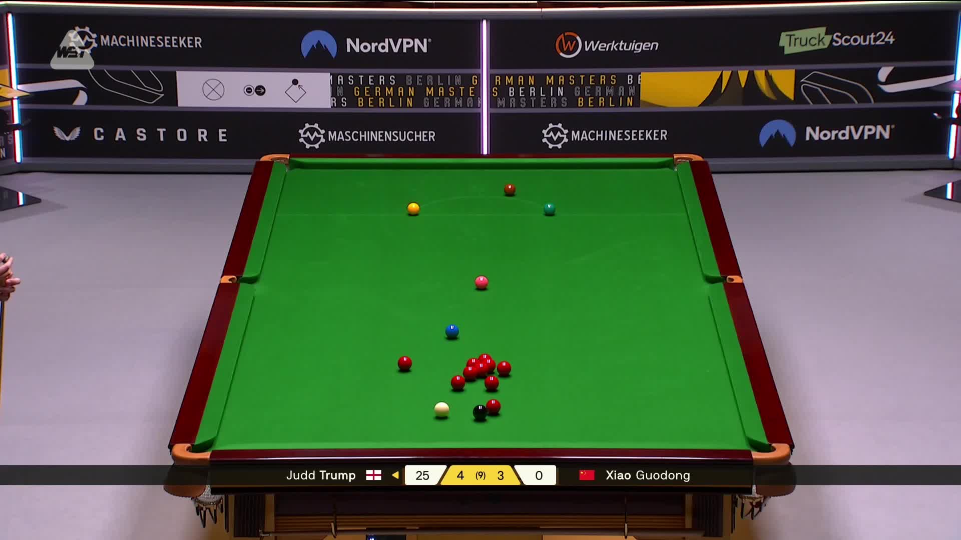 贾德·特鲁姆普VS肖国栋 2026斯诺克德国大师赛