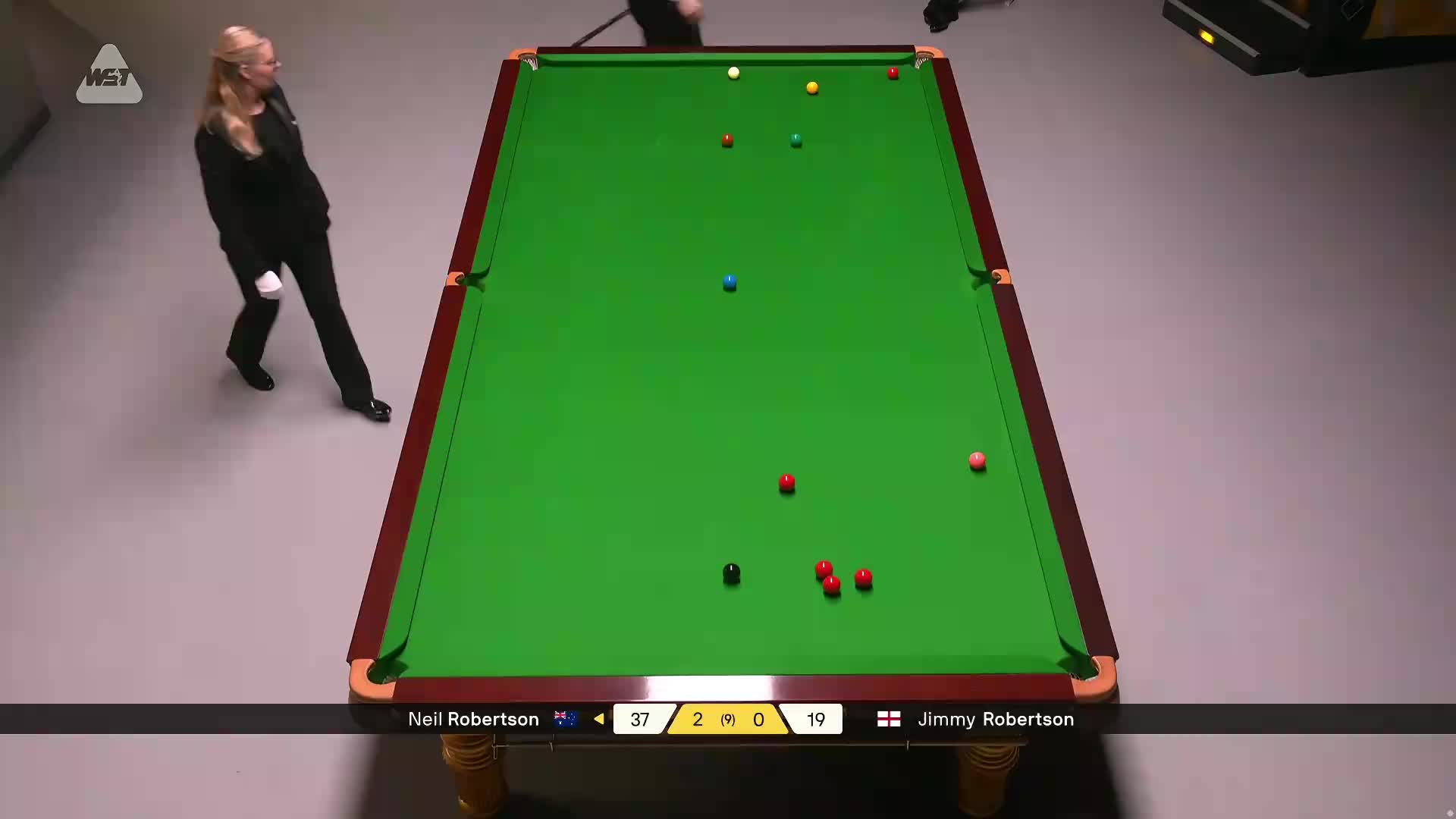 吉米·罗伯逊VS尼尔·罗伯逊 2026斯诺克德国大师赛