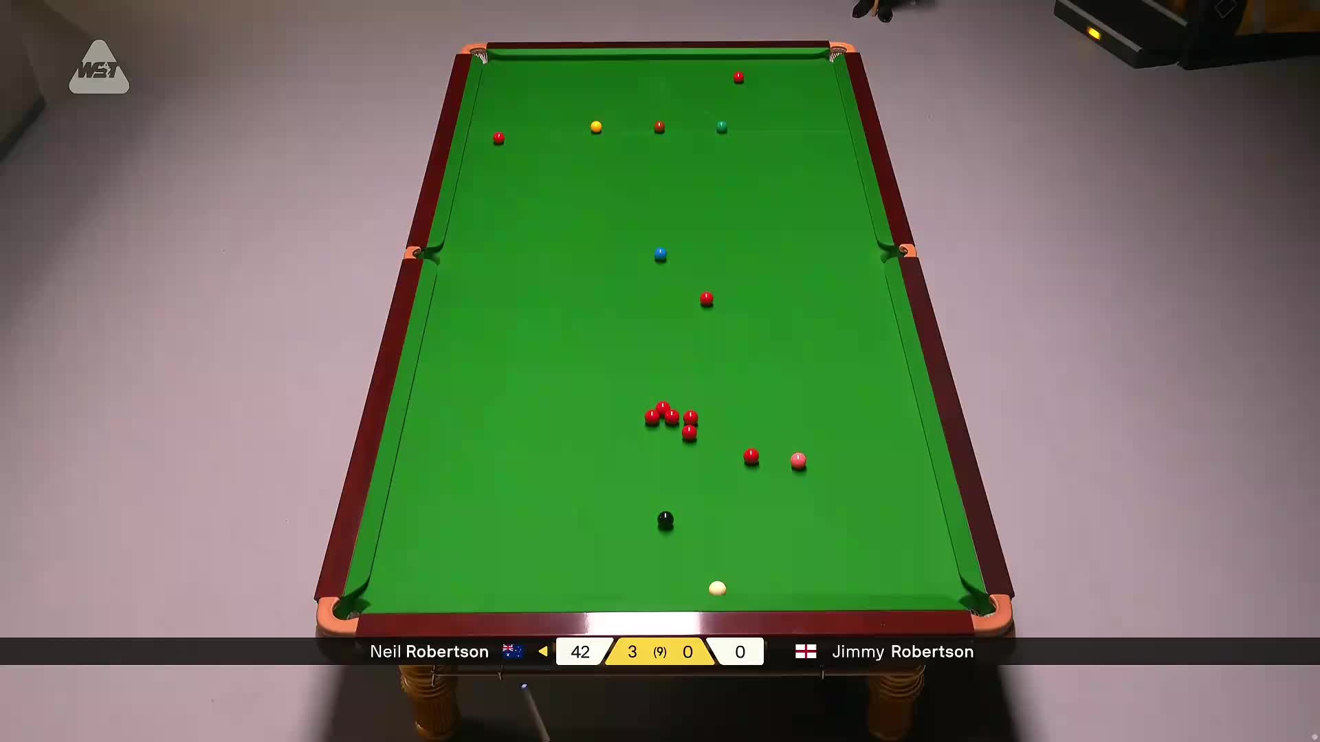 吉米·罗伯逊VS尼尔·罗伯逊 2026斯诺克德国大师赛