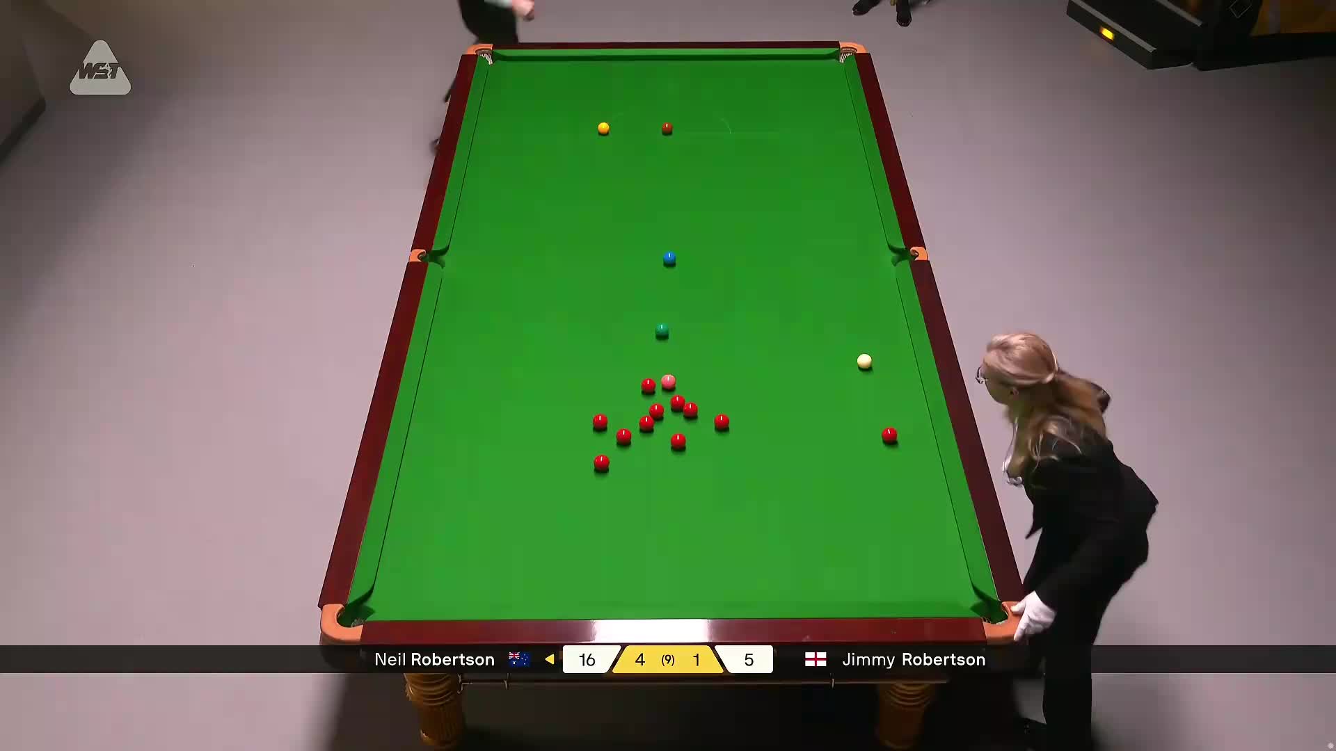 吉米·罗伯逊VS尼尔·罗伯逊 2026斯诺克德国大师赛