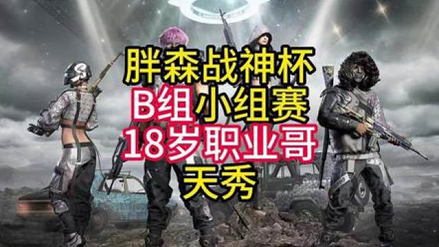 胖森战神杯！B组赛况，十八岁职业小哥天秀！