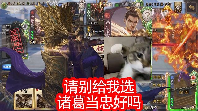 曹髦主公你忠臣不要给我选谋诸葛亮了好吗