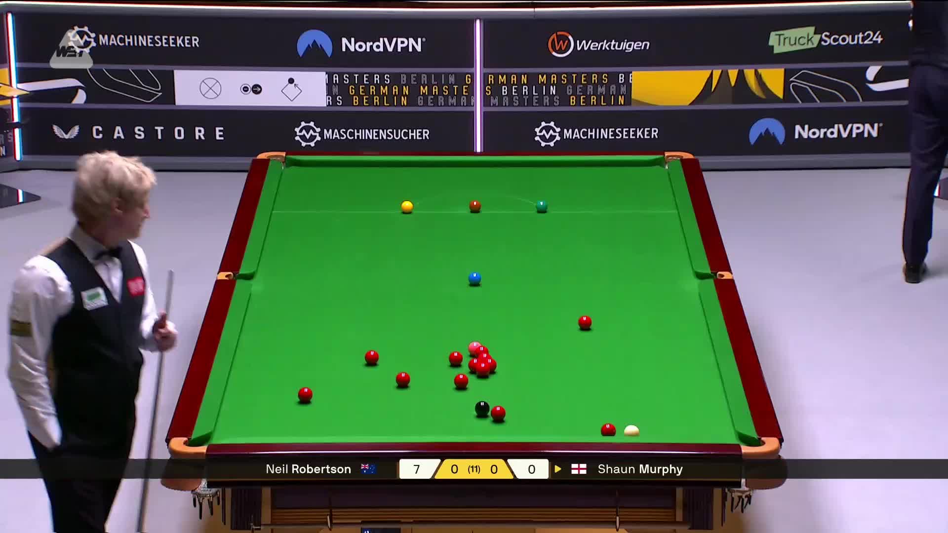 肖恩·墨菲VS尼尔·罗伯逊 2026斯诺克德国大师赛