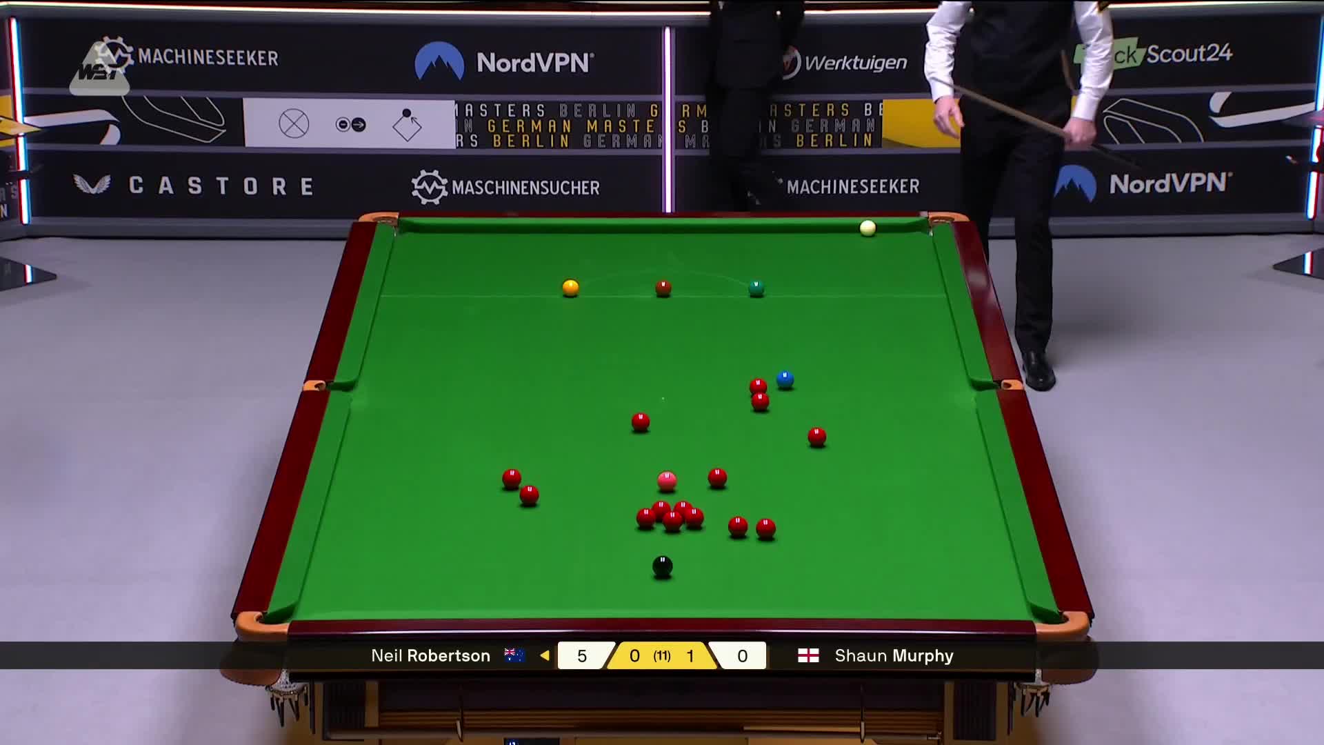 肖恩·墨菲VS尼尔·罗伯逊 2026斯诺克德国大师赛