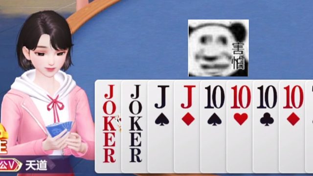 抢地主生死局 农民：窝要验牌