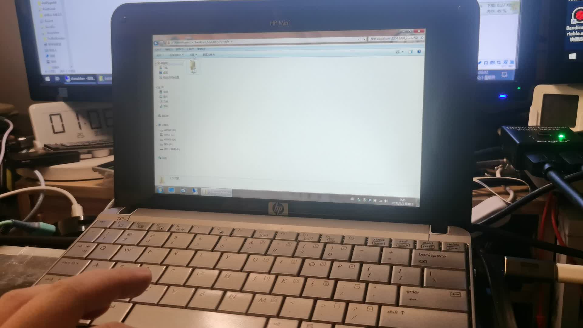 150包邮的MS2131S 4K60环出采集卡开箱3