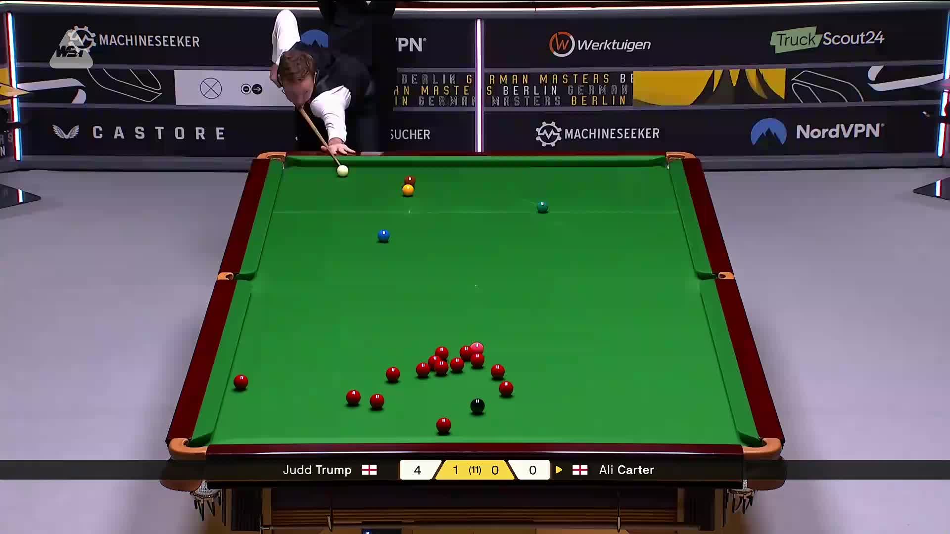 贾德·特鲁姆普VS阿里·卡特 2026斯诺克德国大师赛