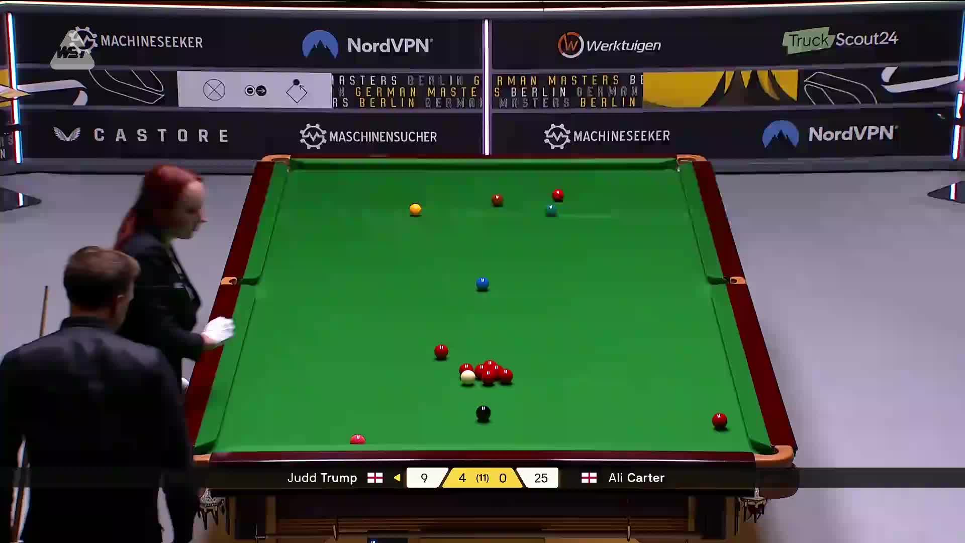 贾德·特鲁姆普VS阿里·卡特 2026斯诺克德国大师赛