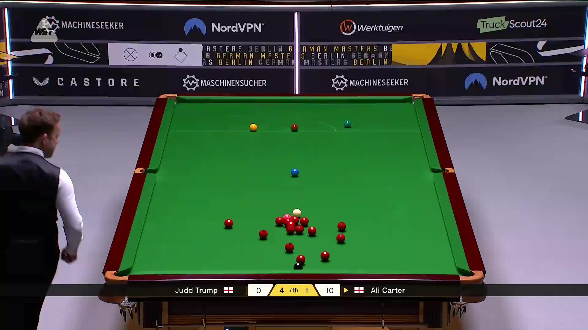 贾德·特鲁姆普VS阿里·卡特 2026斯诺克德国大师赛