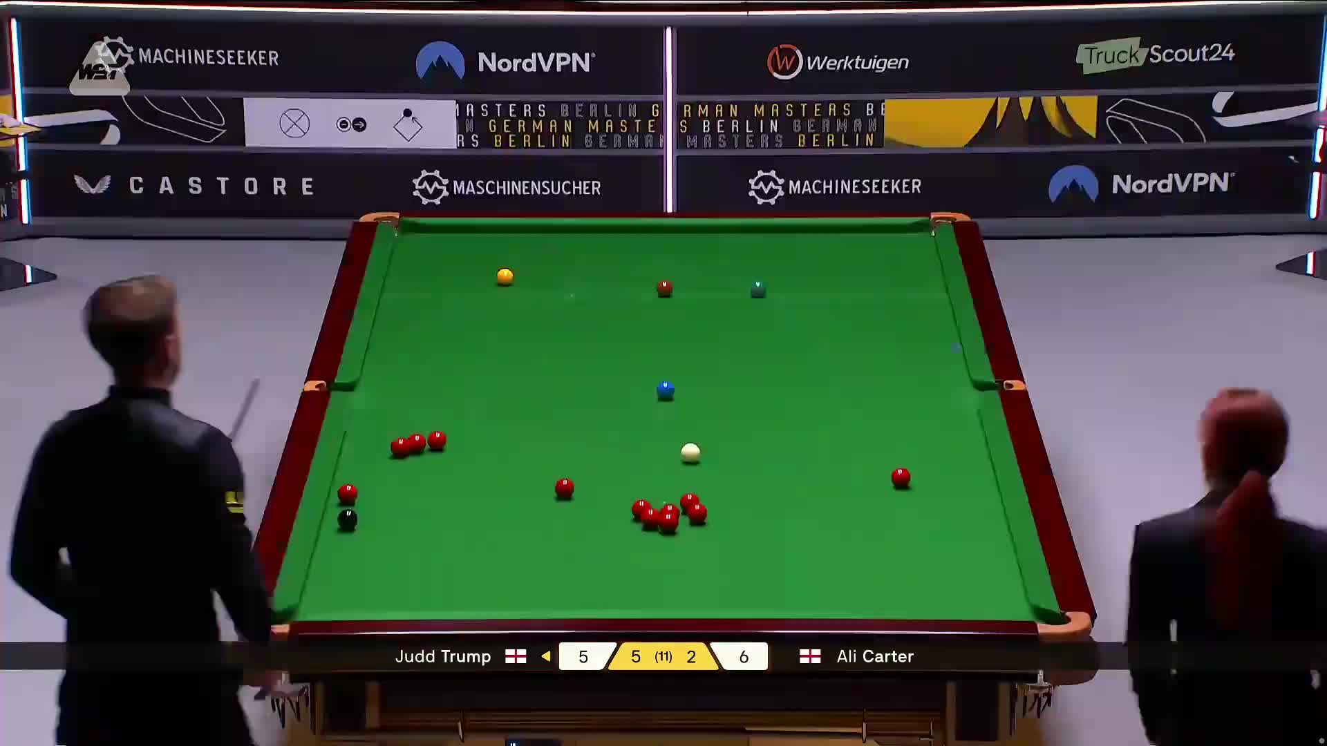 贾德·特鲁姆普VS阿里·卡特 2026斯诺克德国大师赛