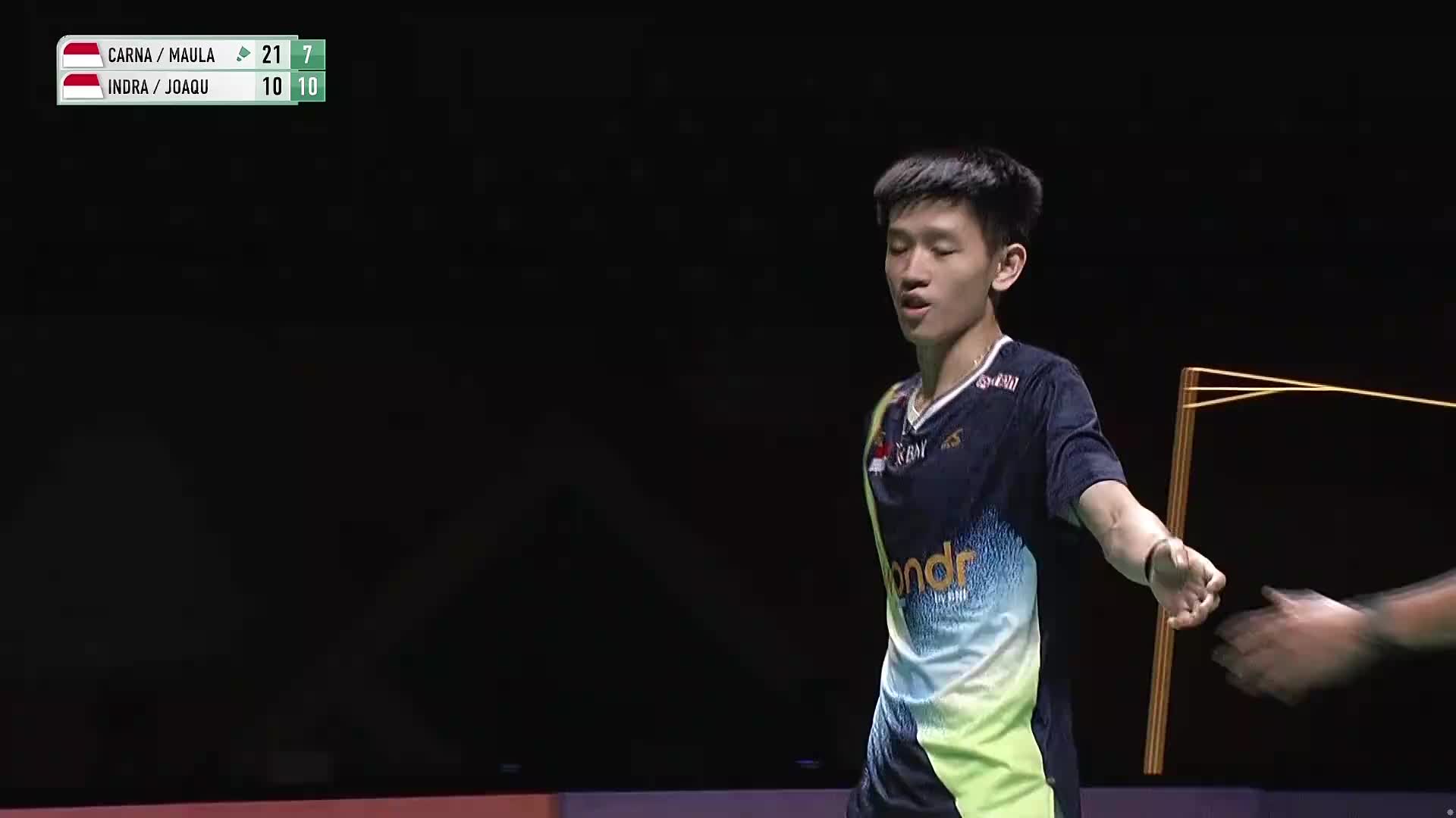 男双 卡尔南多/毛拉纳vs因陀罗/华金 决赛 2026泰国羽毛球大师赛