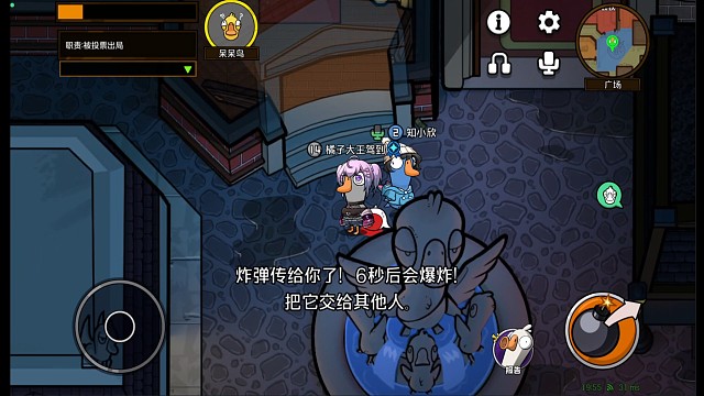 呆呆装鸽子跳起来打！