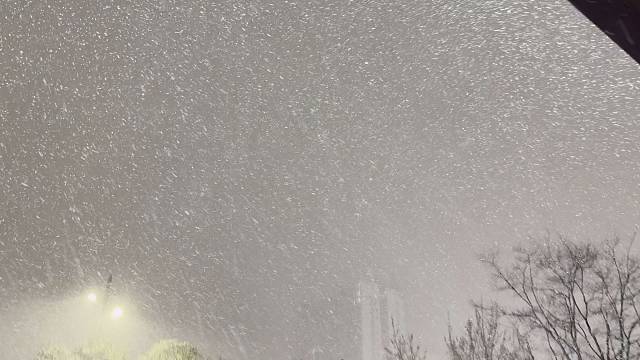 张万森下雪了～