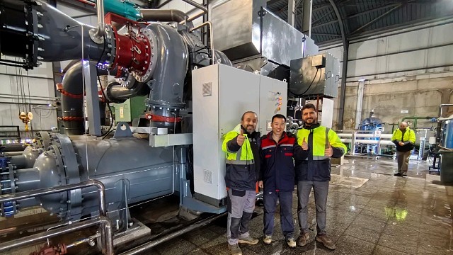 钛灵特离心式压缩机在土耳其某工厂成功应用#钛灵特 #离心式压缩机 #离心式压缩机应用