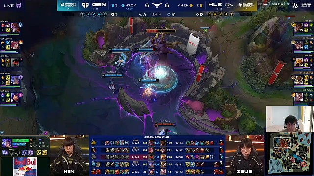 LCK超级周GEN对战HLE，小天牙膏锐评