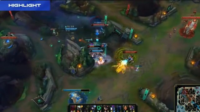 GEN对阵HLE第三局集锦：HLE惨遭淘汰无缘季后赛