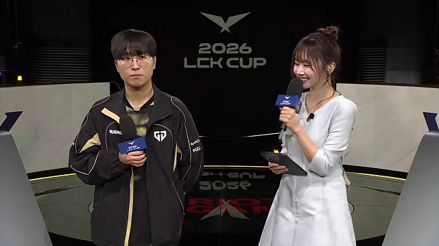 LCK比赛GEN横扫HLE赛后采访Kiin