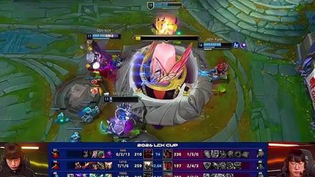 HLE遭GEN零封速通 银河战舰十进九淘汰！