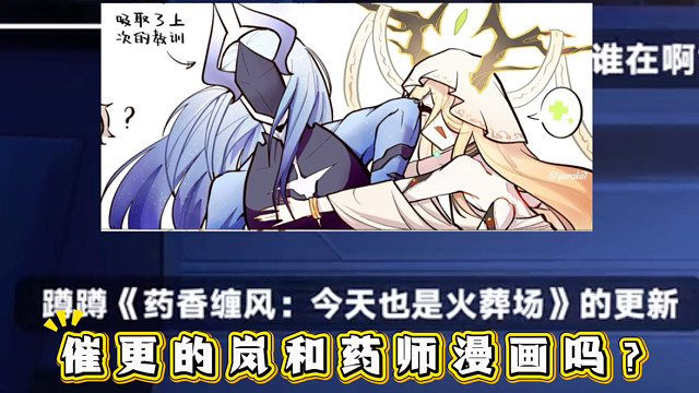 以防不知道虚照同时还画了药师和岚的漫画！