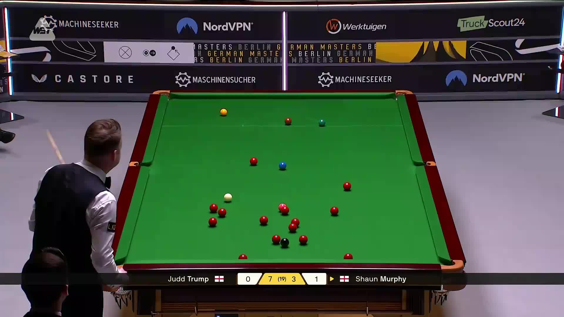 肖恩·墨菲VS贾德·特鲁姆普 2026斯诺克德国大师赛 第二阶段