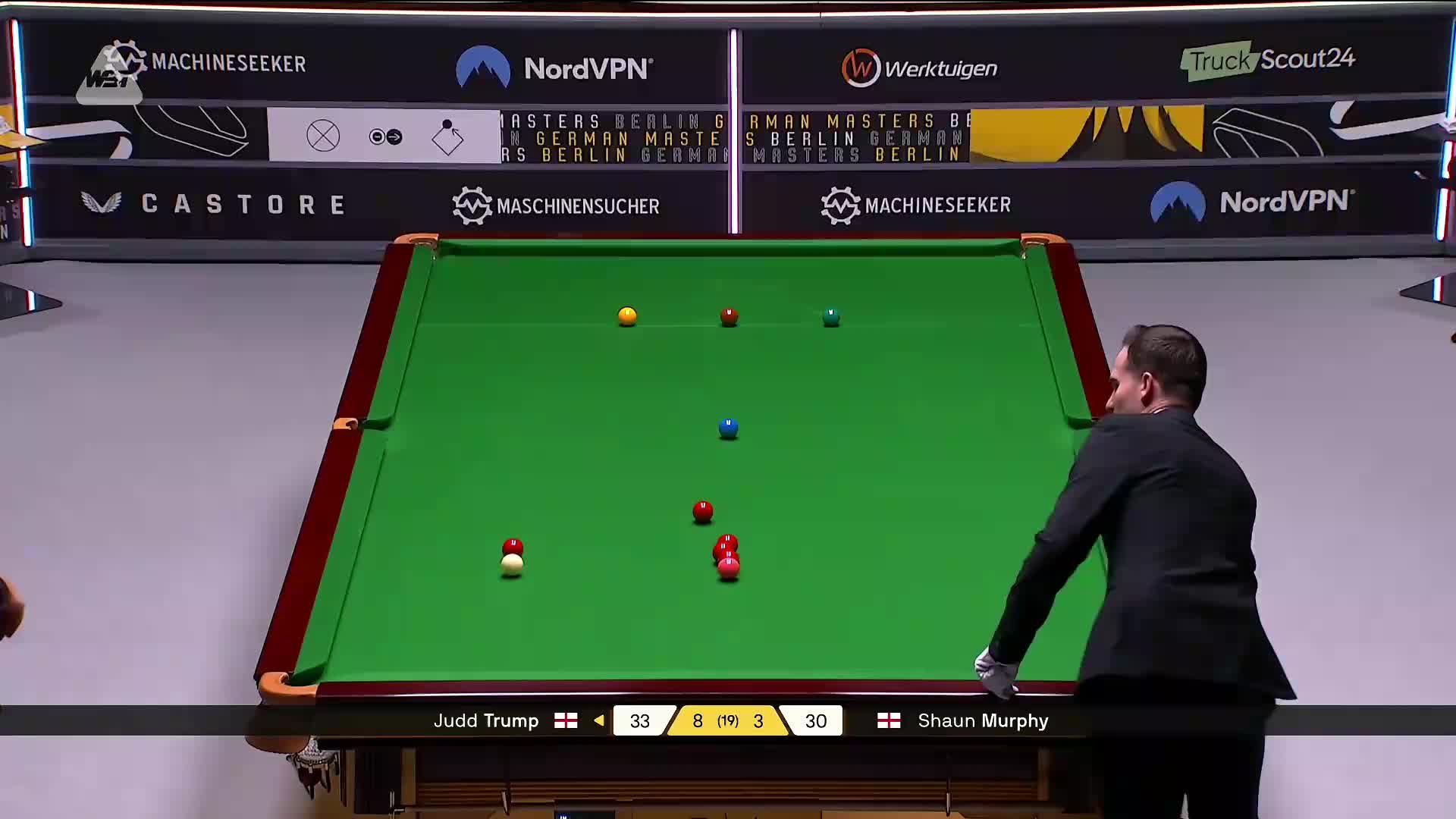 肖恩·墨菲VS贾德·特鲁姆普 2026斯诺克德国大师赛 第二阶段