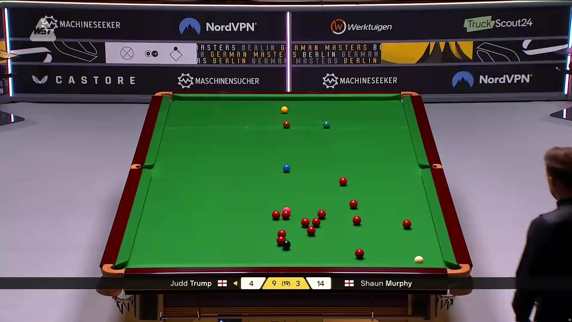 肖恩·墨菲VS贾德·特鲁姆普 2026斯诺克德国大师赛 第二阶段