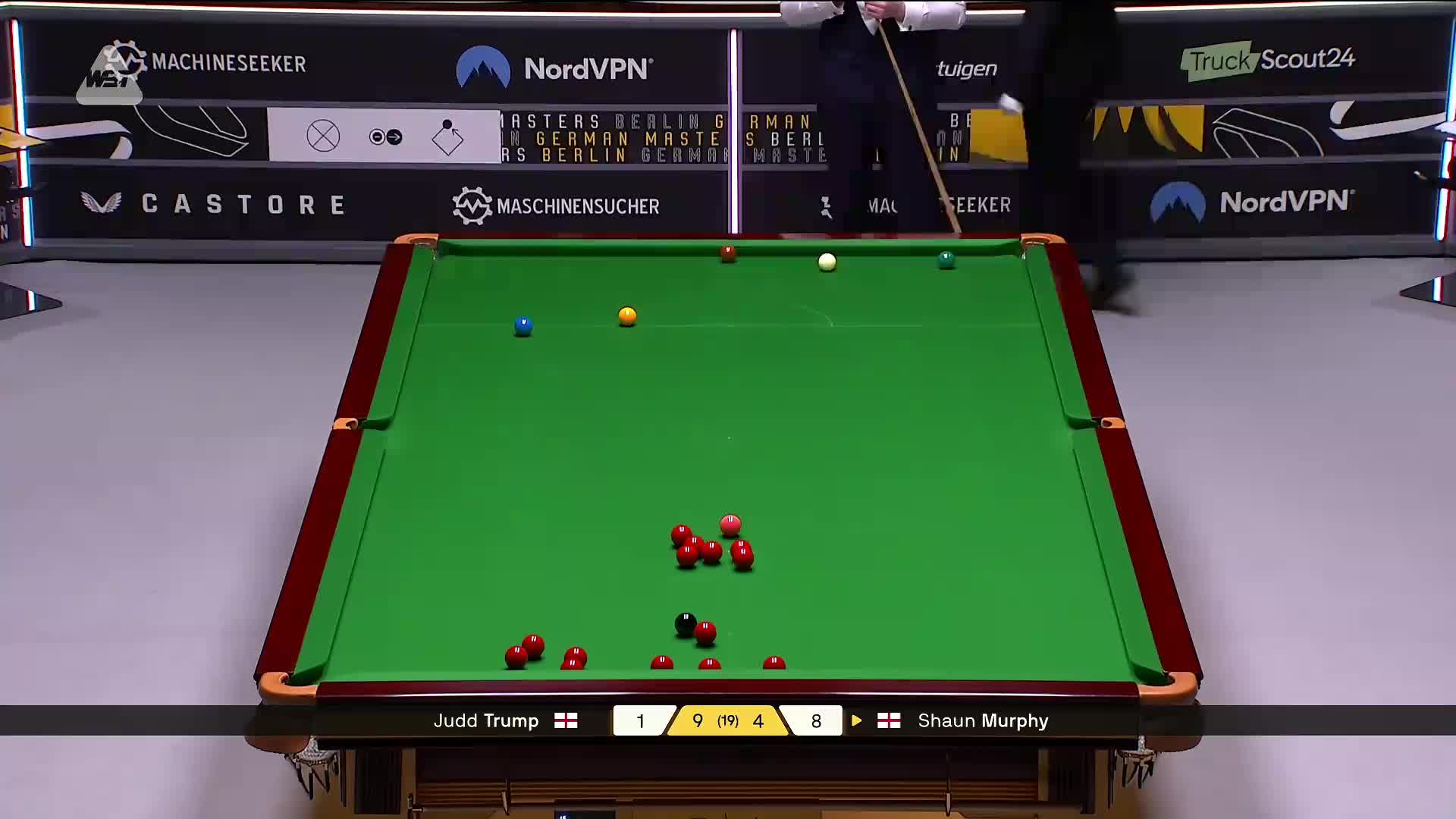 肖恩·墨菲VS贾德·特鲁姆普 2026斯诺克德国大师赛 第二阶段