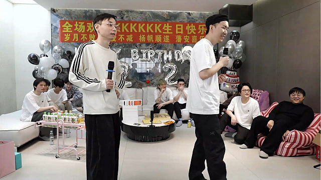 水晶哥生日会嘉宾介绍 屋里坐满了！Sask 饶靖前来 打破不和传闻！