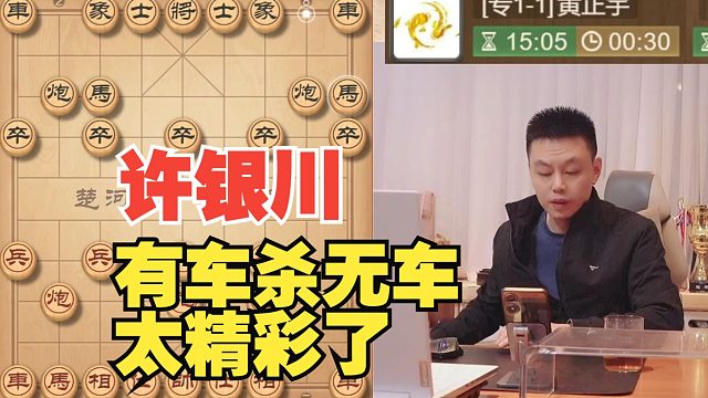 许银川有车杀无车，太妙了