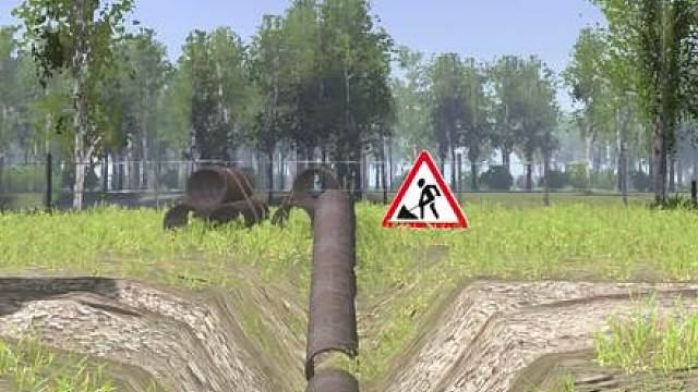 旋转轮胎泥泞奔驰