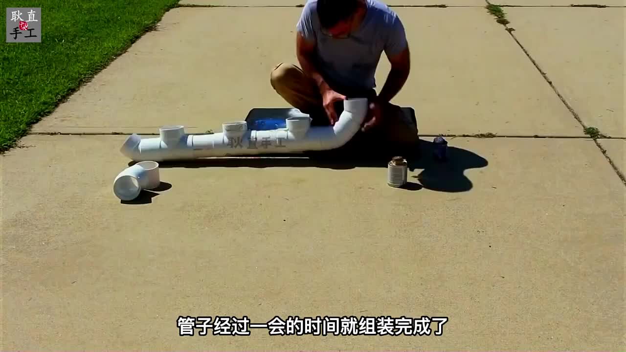 利用PVC管制作快艇