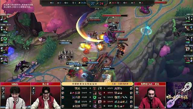 今天直播越看越认真，Ming一句话就把人拉回到了从前：“如果ADC是Uzi的话，辅助就要集中了。”专
