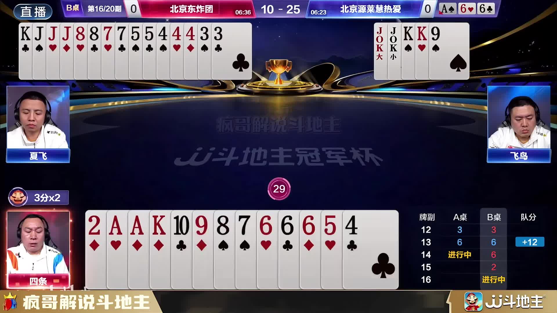 斗地主的“套路”，四条这残局太牛了