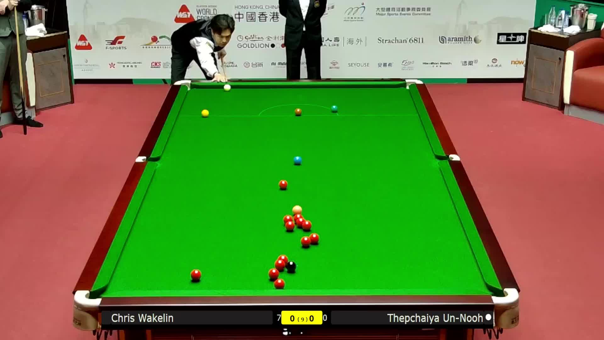 克里斯·沃克林VS塔猜亚·乌诺 2026斯诺克世界大奖赛