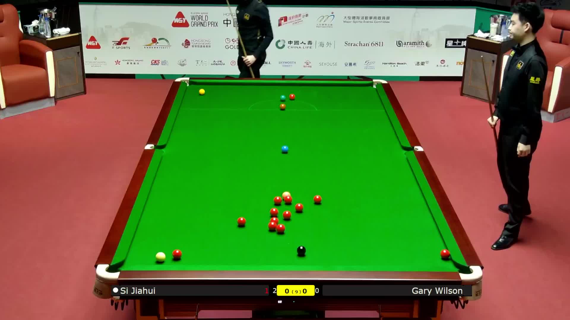 加里·威尔逊VS斯佳辉 2026斯诺克世界大奖赛