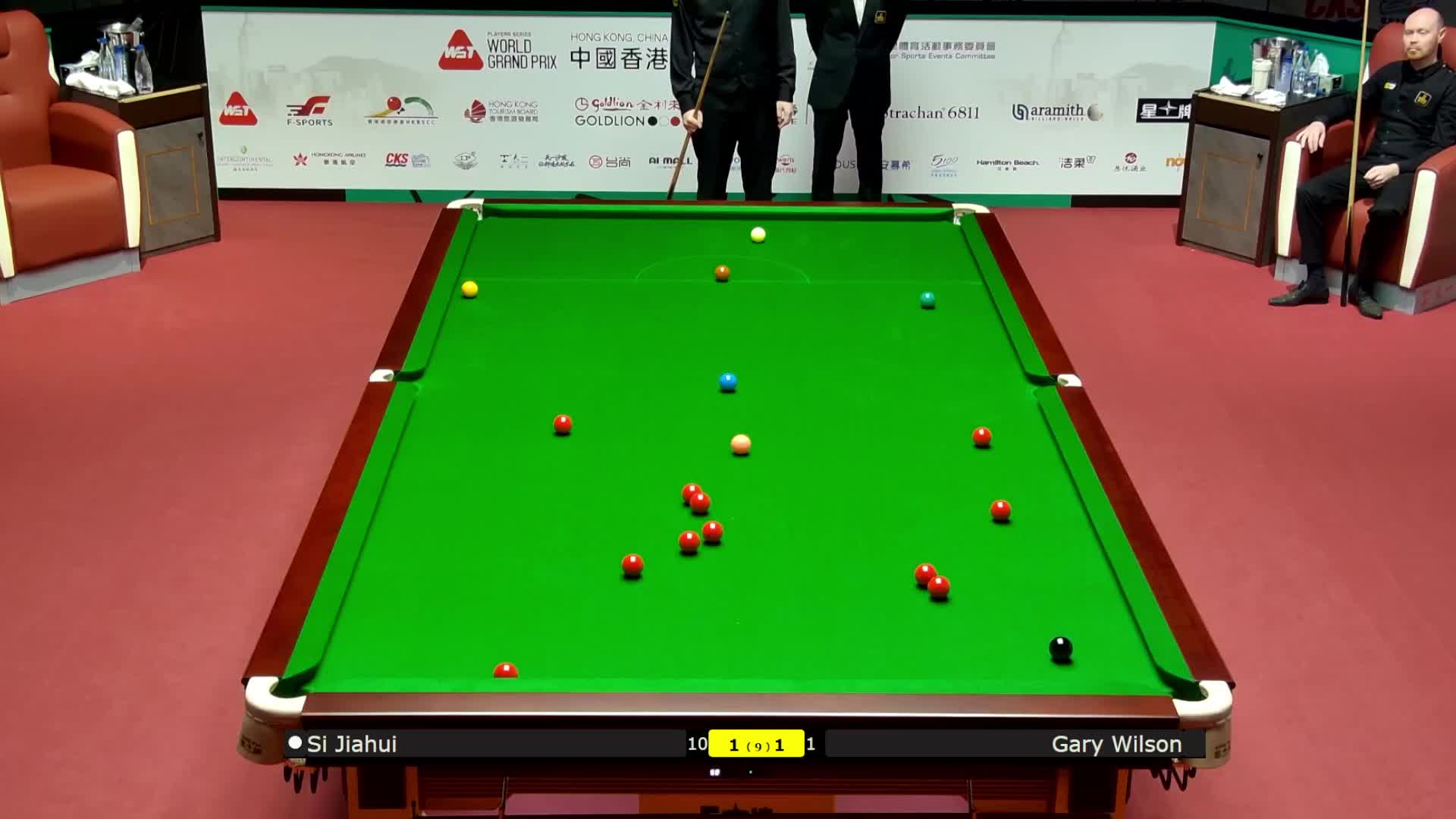 加里·威尔逊VS斯佳辉 2026斯诺克世界大奖赛