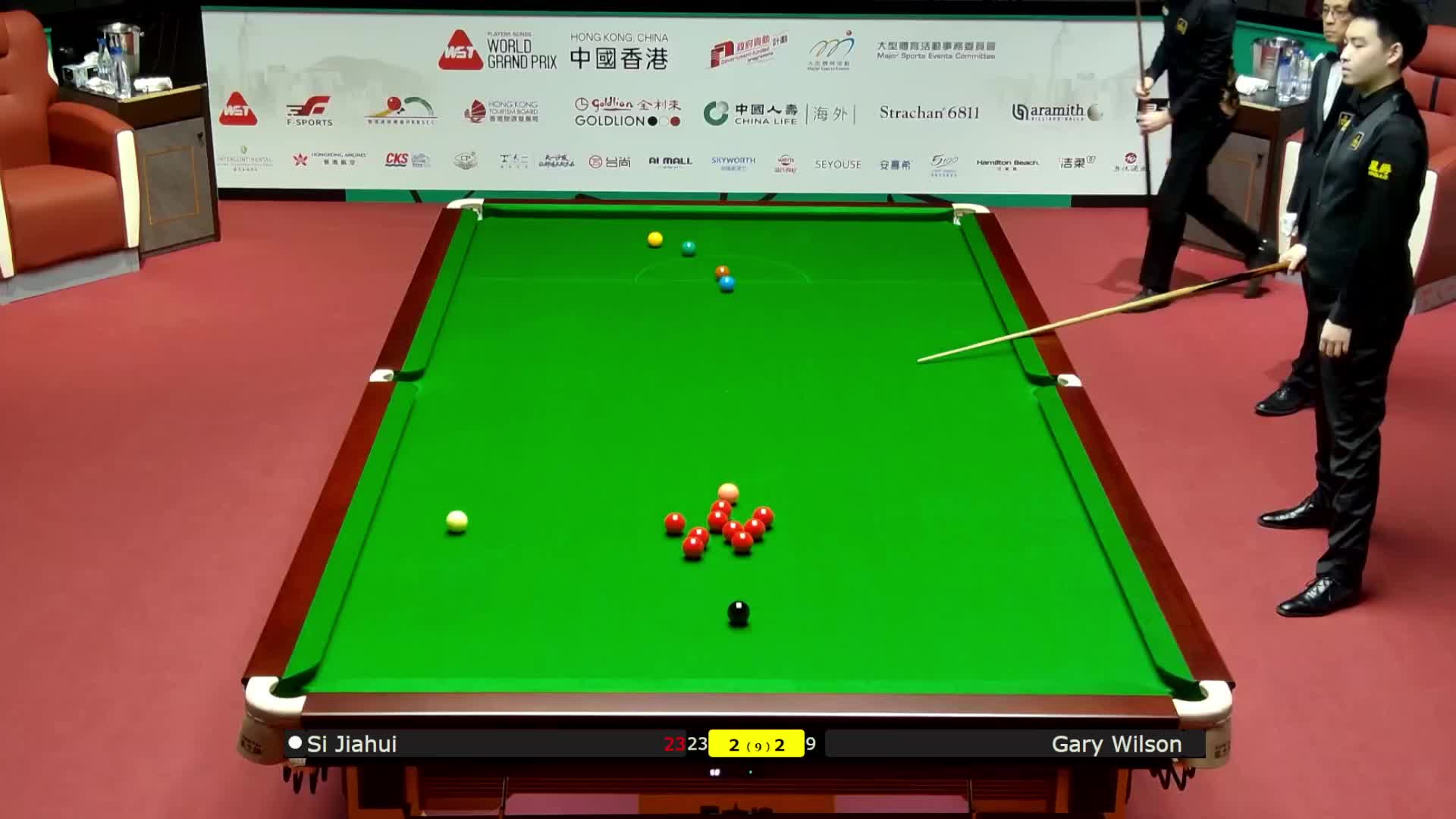 加里·威尔逊VS斯佳辉 2026斯诺克世界大奖赛