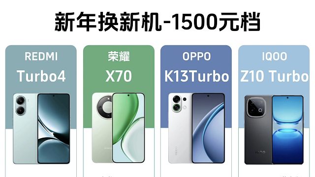 1500价位性价比手机推荐，你会选择哪一款？