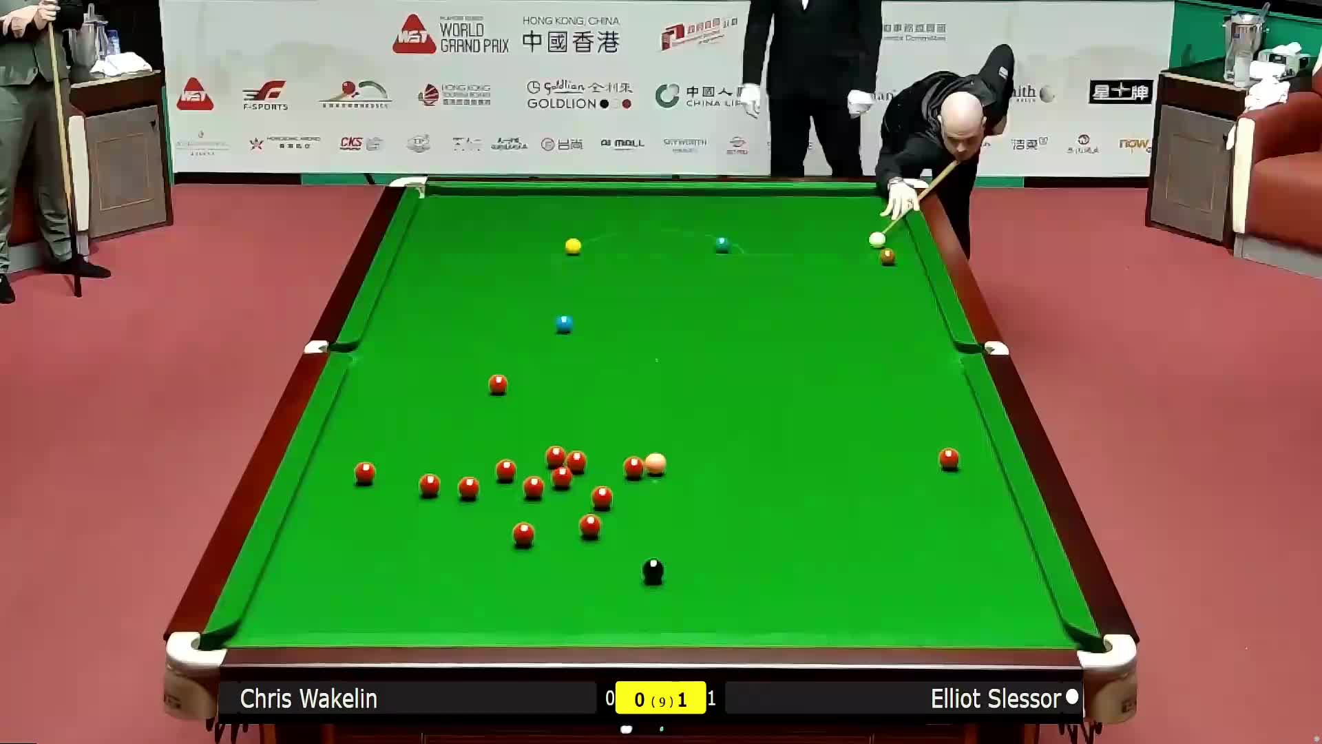 克里斯·沃克林VS艾利奥特·斯莱瑟 2026斯诺克世界大奖赛