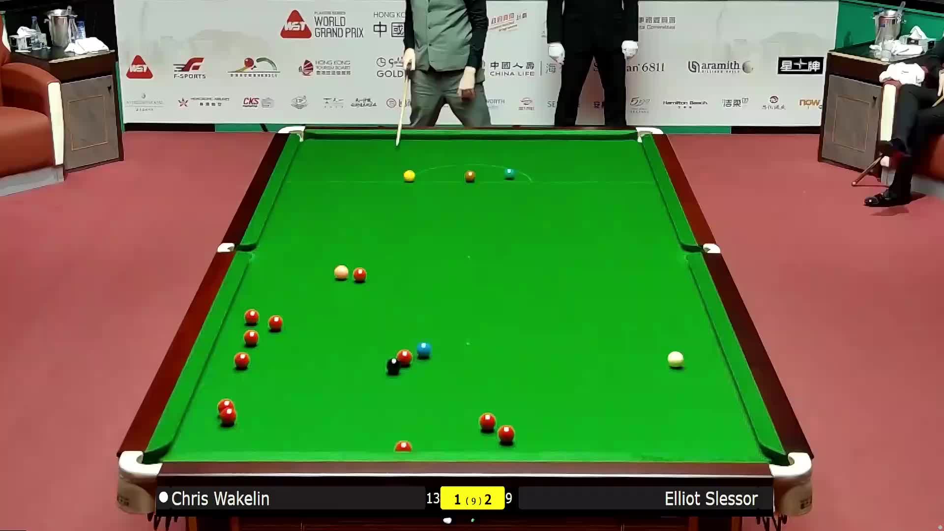 克里斯·沃克林VS艾利奥特·斯莱瑟 2026斯诺克世界大奖赛