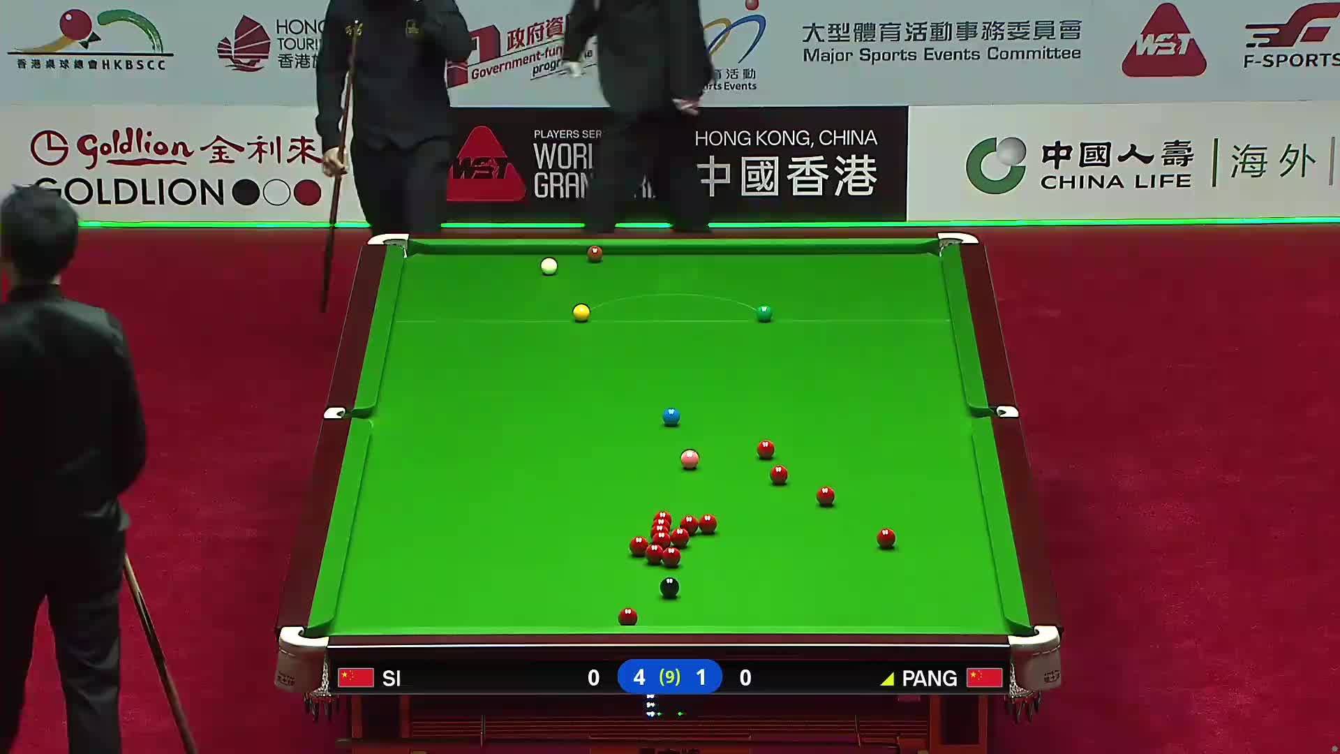 庞俊旭VS斯佳辉 2026斯诺克世界大奖赛