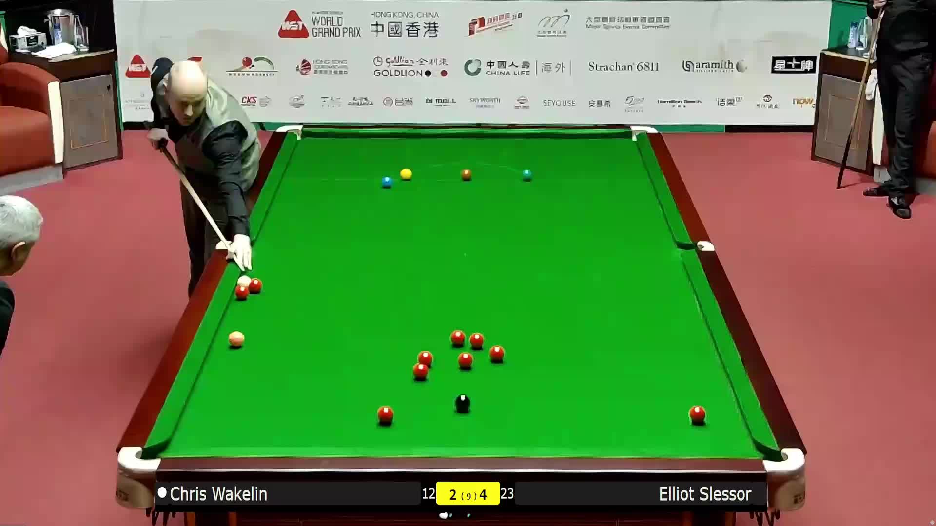 克里斯·沃克林VS艾利奥特·斯莱瑟 2026斯诺克世界大奖赛