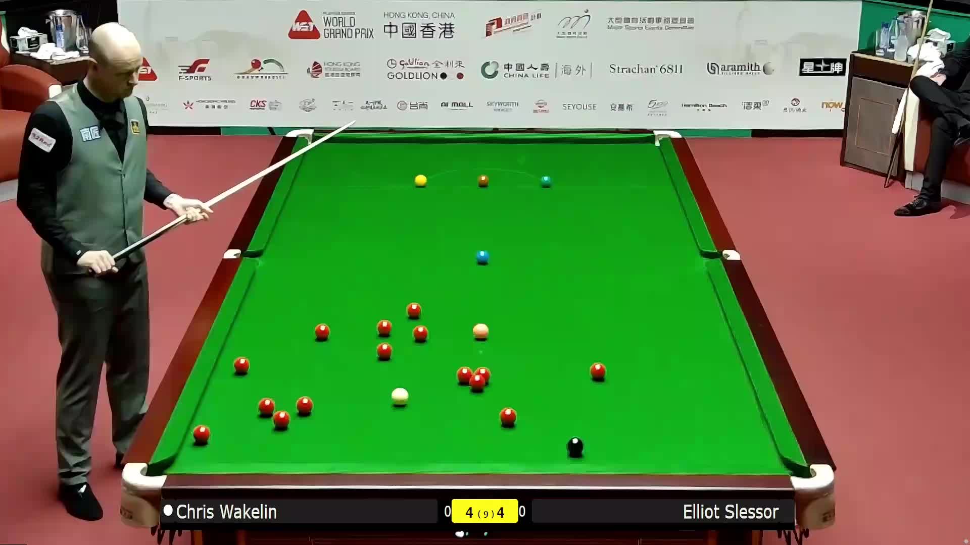 克里斯·沃克林VS艾利奥特·斯莱瑟 2026斯诺克世界大奖赛