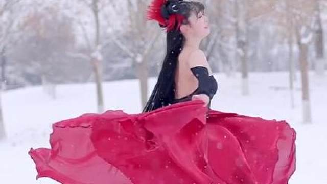 这一刻除了雪连我的心都是乱的。