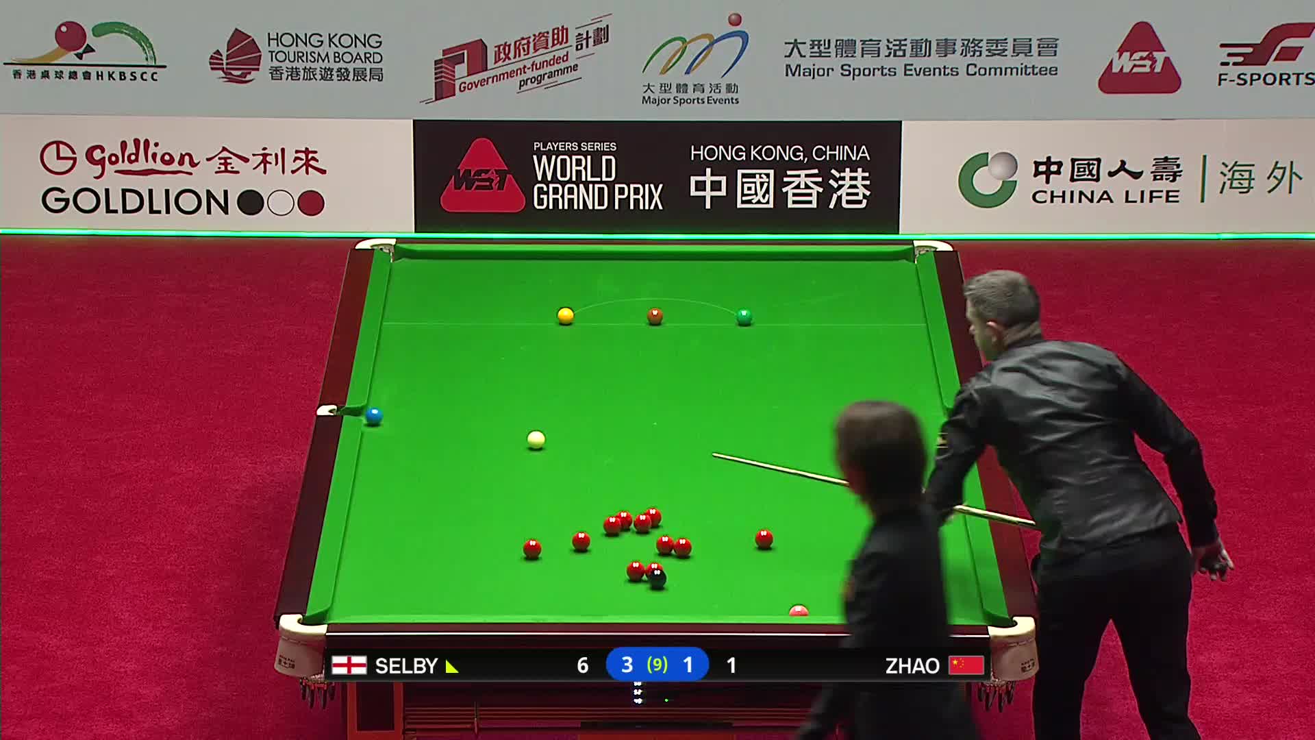 [直播]2026斯诺克世界大奖赛-1号桌