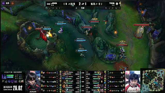 常规赛组内赛W4D4 【JDG 0:2 TES】恭喜 拿下第二局比赛胜利，赢下比赛！ 【本局MVP】