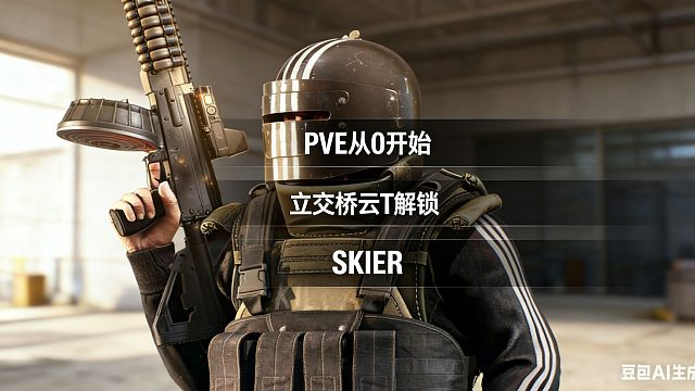 PVE从零的开始-立交桥主线云T解锁SKIER从零的开始